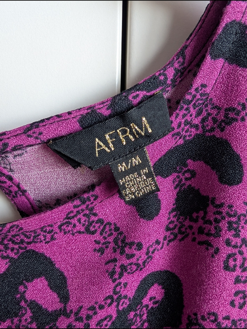 Affm Violane Cheetah Dress